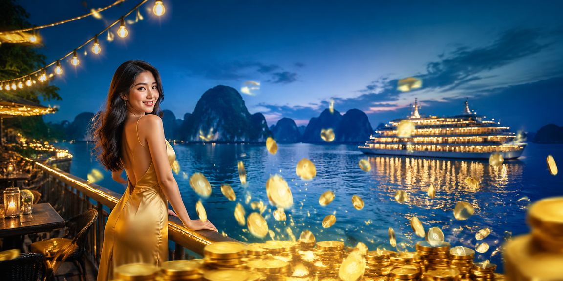 Người dùng tại Vịnh Hạ Long tận hưởng trò chơi casino mới trên nền biển xanh tươi